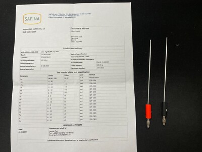 kolloidaler Silbergenerator Silberstab (Ersatz)