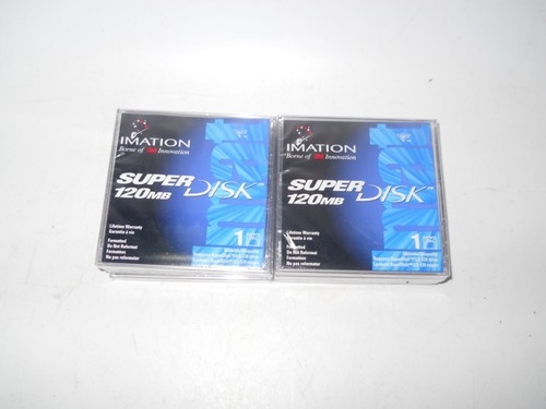 8 Vintage Imation SuperDisk 120MB LS-120 Super Disk Diskettes 3M