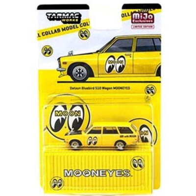 ミニカー Hotwheels Datsun 510 wagon moon custom Tarmac Works 1:64 Datsun Bluebird 510 Wagon Moon Equipped