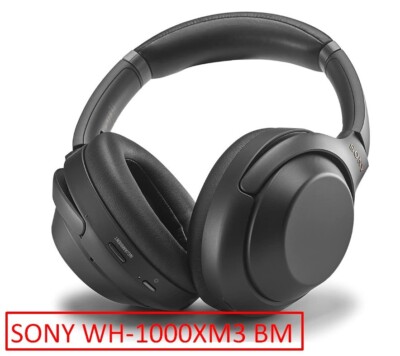 SONY WH-1000XM3 BM wireless headphones with microphone Black