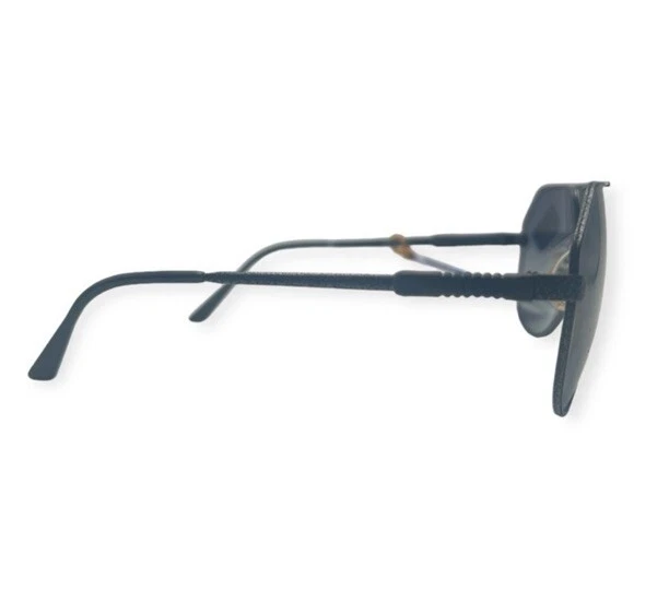 Gafas de sol CEBE France Bijoux Metal Aviator, Gunmetal Black, Deadstock, Unisex Foto 4 de 4