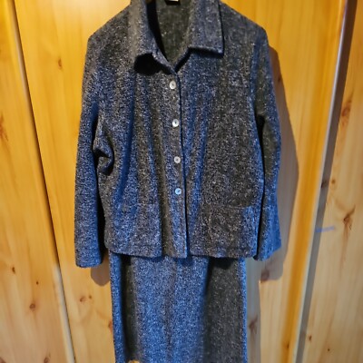Damen*Kostüm *grau *yunic*gr. 42* grau meliert*
