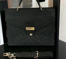 Trina Turk Women’s Navy Blue Purse/ Handbag With Shoulder Strap-excellent Cond.