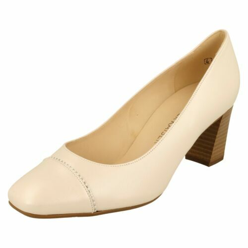 Escarpins Zara En Cuir Noir Ajouré - Taille 39 - Talons Compensés - Occasion Très Bon État