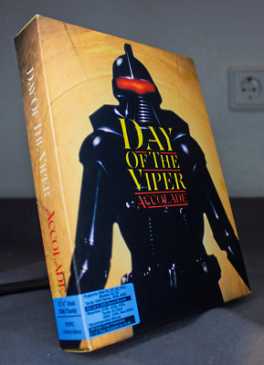 Day of the Viper von Accolade für IBM PC MS-DOS Tandy 5,25'' Disks Big Box