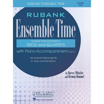 Ensemble Time - C Flutes (Oboe) (for Instrumental Trio or Quartet Playing)