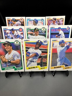 1990 Fleer Baseball - Best Cards! - Griffey, Sosa, BO & MORE! - NM/MINT!