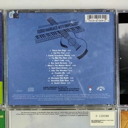 90's LOT - 7 CDs - 10000 maniacs Del Amitri Bo Deans Morrissey Sixpence Toad Foto 3 de 4