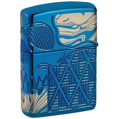 Zippo 青い装飾ライター 楽天市場】ZIPPO アーマー ドルフィン ジッポ ライター ブルー
