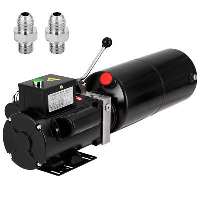 #ad 220V Car Lift Hydraulic Power Unit Auto Hydraulic Pump Heavy Duty Vehicle 10L $185.99