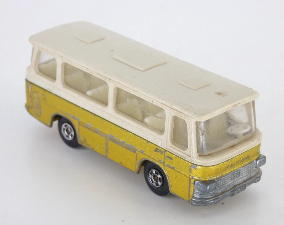 Matchbox Setra Coach No12 Toy Bus Superfast Collectible Vintage Model — 第 3/4 张图片