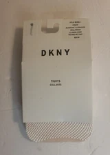 DKNY Illusion Over-The-Knee Blossom Pink Fishnet Tights DYS103 - Size S/M