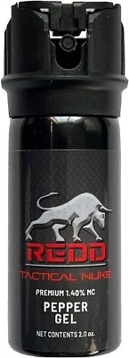 REDD Pepper Spray, Tactical Nuke (1.40% MC) Max Gel - 2 oz (Freeze +P)