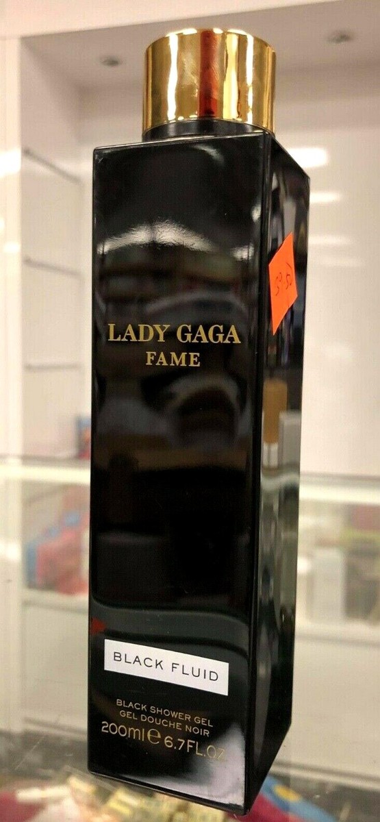LADY GAGA FAME Black Fluid Shower Gel (200ml/6.7fl oz) | eBay
