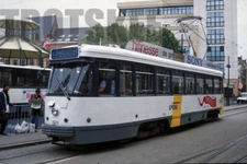 35mm Slide BELGIUM Tram Strassenbahn 7026 Antwerp 1994 Original