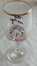 Engle Premium Beer Glass with Gold rim - PILSENER BRAUART