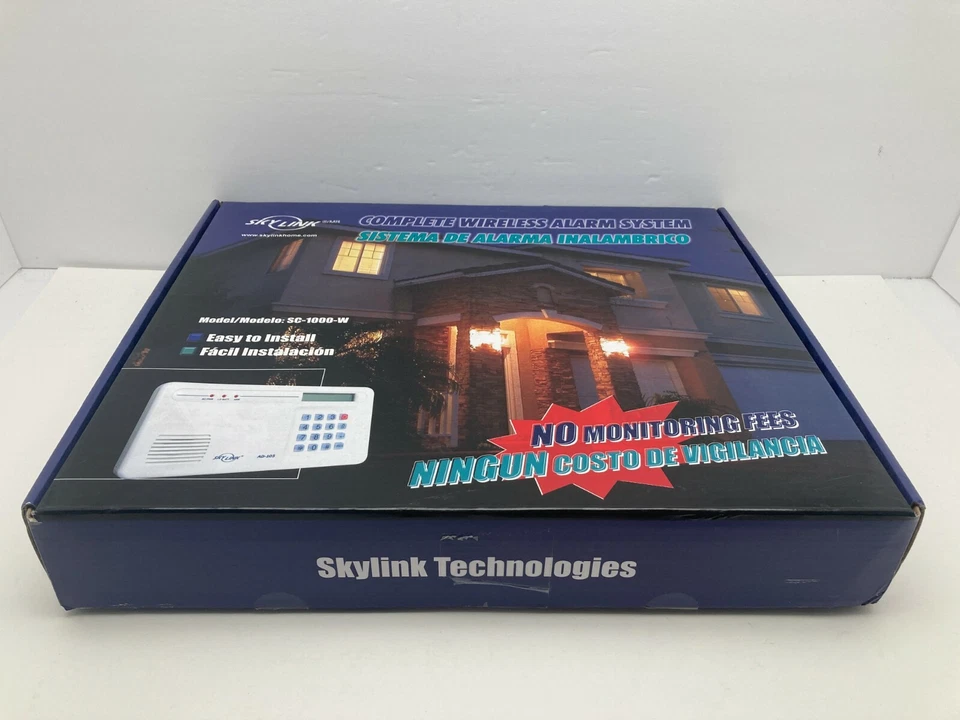 SKYLINK Complete Wireless Alarm System Model SC-1000-W New - Image 3 of 4