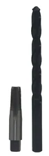 Drill America 1/8" Carbon Steel Npt Pipe Tap and R High Speed Steel Drill Bit Se