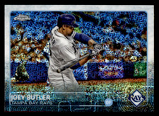 2015 Topps Chrome Update Series Joey Butler    #US308 Tampa Bay Rays