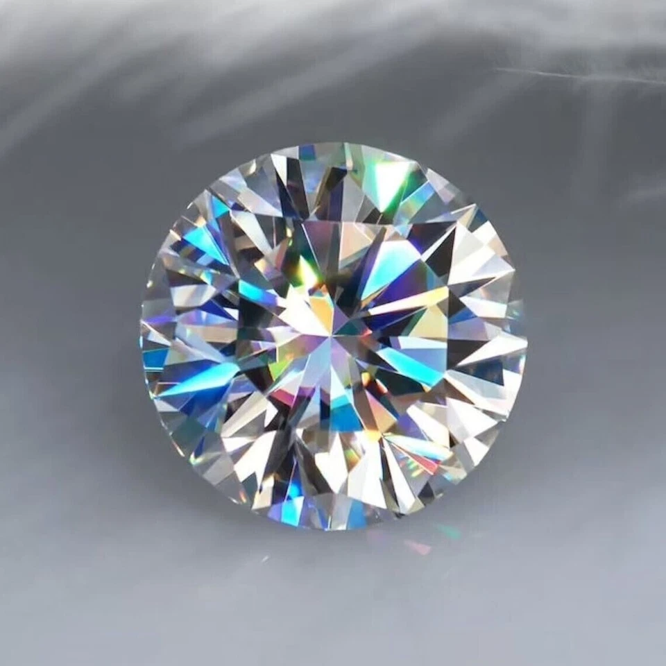 10 Ct Natural Diamond Round Cut D Grade VVS1 +1 Free Gift - Image 2 of 4