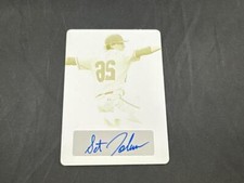 2019 LEAF FLASH BASEBALL SETH JOHNSON YELLOW PRINTING PLATE 1/1 AUTO