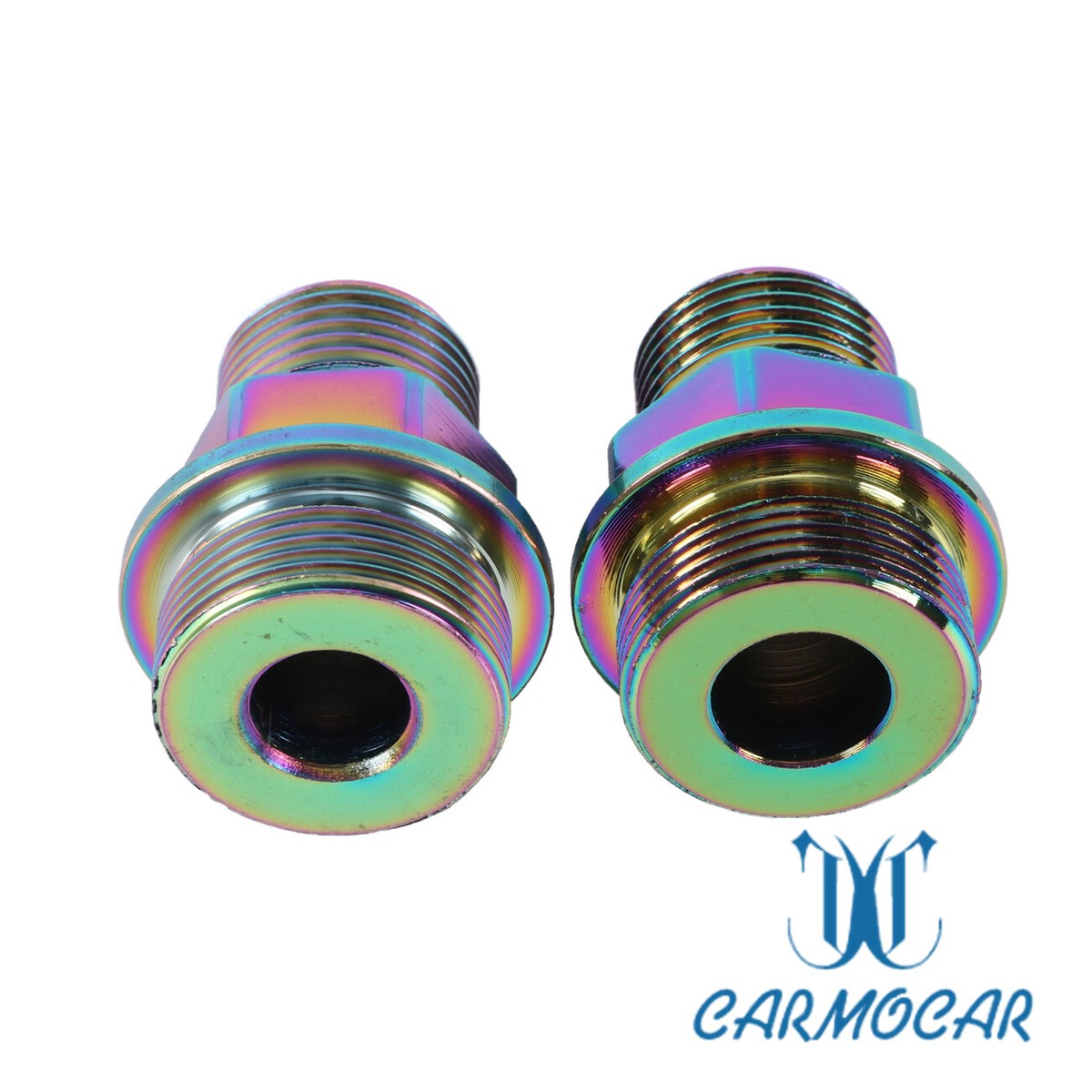 Rear Block Breather Plug With Fittings – M28 To 10AN – For Honda B16 / B18 Oil Catch Can