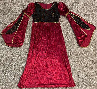 Medieval Maiden Renaissance Lady Fancy Dress Up Halloween Adult Costume Medium | eBay Medieval Maiden Renaissance Lady Fancy Dress Up Halloween Adult Costume Medium | eBay