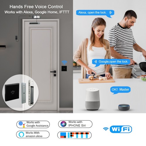 2.4GHz WiFi Access Control Magnetic Door Lock System with Wireless Sensor Switch - Picture 3 of 8