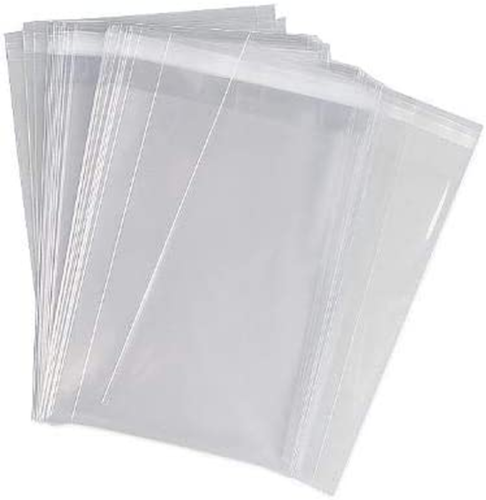 120X170Mm C6 Size Clear BOPP Plastic Bags Self Seal Adhesive Cello Bag Cellophan - Picture 1 of 1