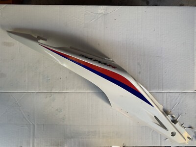 Honda CBR500R RightSide Rear Cowling Fairing White & Red/Blue Decal, Genuine OEM