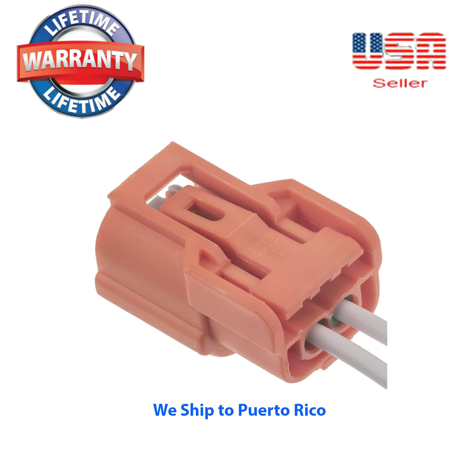 Connector for ABS Wheel Speed Sensor Front Left Fit Honda Pilot Acura