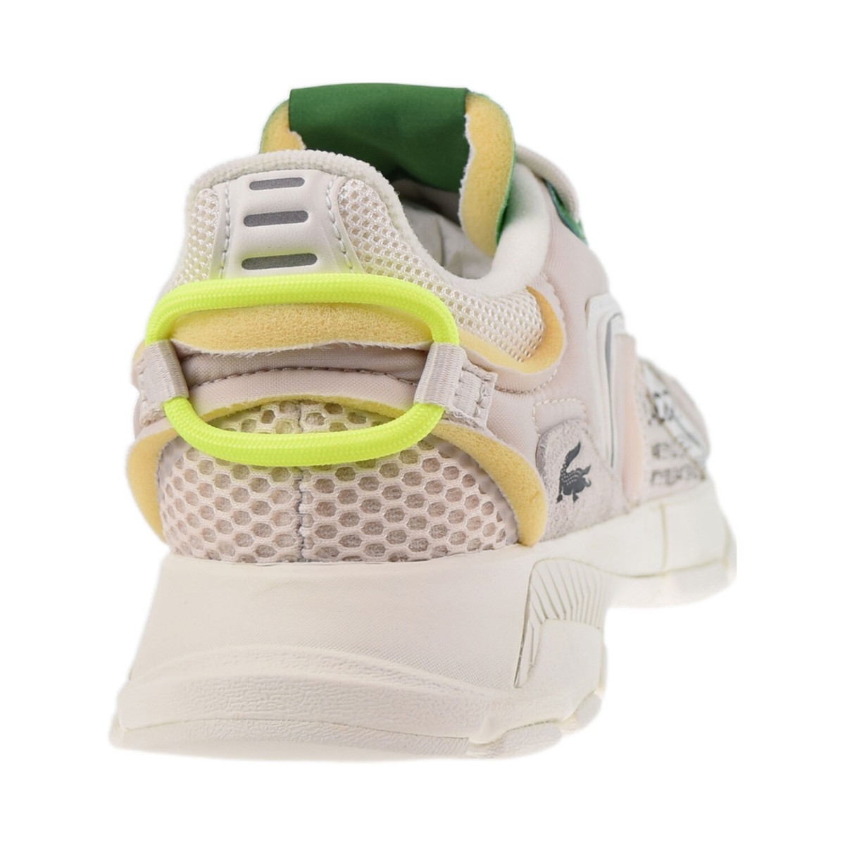 Lacoste L003 Neo Men's Shoes Off White-Green 745SMA0001-WG1