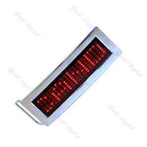 Programmable LED Screen Message Display Scrolling Red LED ...