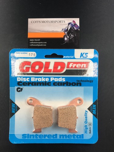 EBC Sintered Rear Brake Pads For Honda CB500X / CBR500R (2013-2022) - FA140HH, Fully Metallic