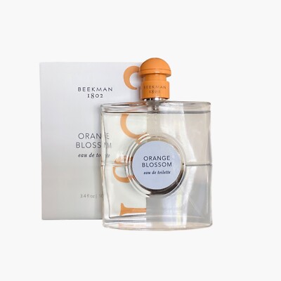 BEEKMAN 1802 EAU DE TOILETTE SPRAY -  ORANGE BLOSSOM (Full Size/3.4/100ml/NIB)
