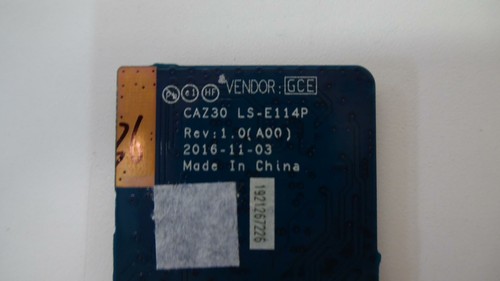 Dell Latitude 5480 Palmrest Junction Board 0VXG88 & Smartcard Reader 09K3KY - Picture 7 of 7