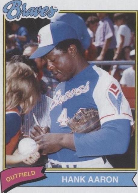 2020 Topps X Super 70s - Hank Aaron #12 - 1 of 1