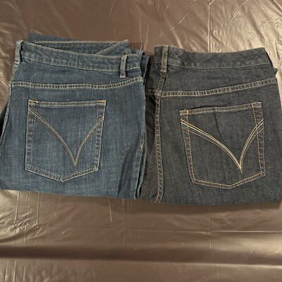 Women s Plus Venezia Denim Jean Lot (Yellow Square)