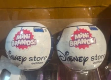 ZURU DISNEY STORE MINI BRANDS CAPSULES LOT OF 2 (NEW)