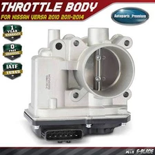 Throttle Body for Nissan Versa 2010 2011 2012 2013 2014 1.6L Naturally Aspirated