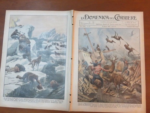 Spedizione Polo Sud Larsen Mussolini Terminillo Mostra Rivoluzione Fascista di - 第 1/1 張圖片