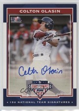 2017 Panini USA Baseball Stars & Stripes /199 Colton Olasin #15 Auto 0i76