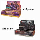 MTG Dominaria United + Phyrexia: All Will Be One , [x30] Booster Lot - [x15/Set]