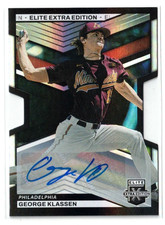 2023 Elite Extra Edition DIE-CUT RC AUTO George Klassen! Rookie! Autograph /399