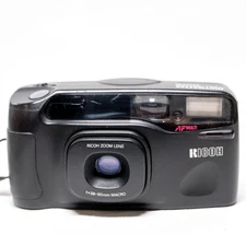 ⭐ Ricoh Shotmaster Tru Zoom Date 35mm Point & Shoot Film Camera ~Film Tested ⭐