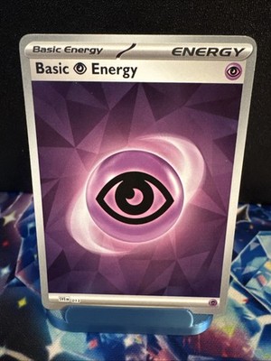 Basic Psychic Energy 013 Sve: Scarlet & Violet Energies Holo Near Mint Pokemon