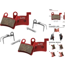 MT600 Electric Bike Disc Brake Pad Two Pairs, Suitable for DYISLAND LD-200PLUS L
