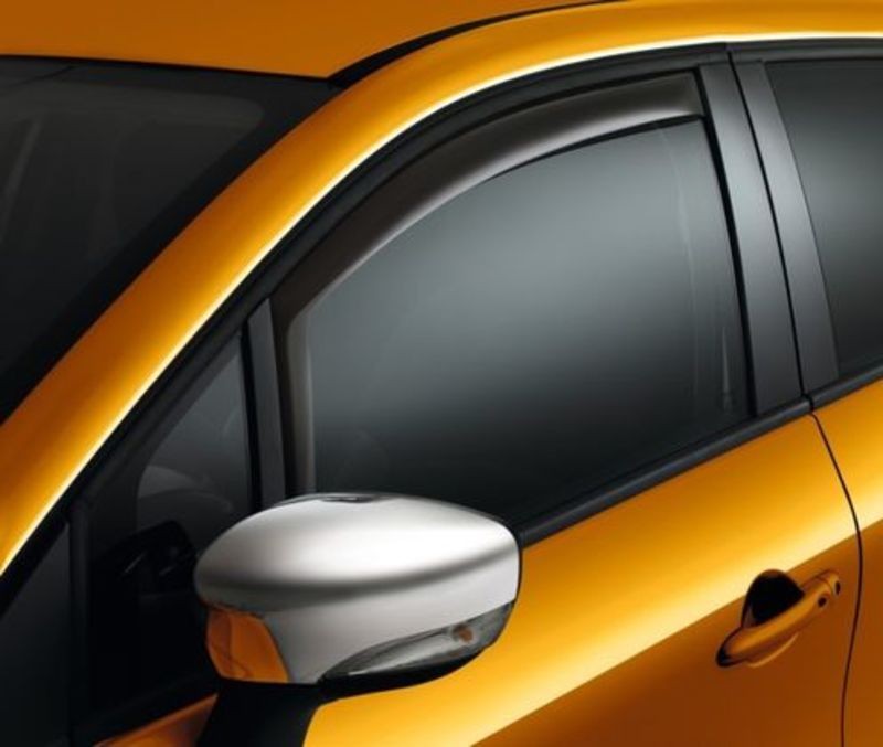 Déflecteurs d'air avant pour Renault Captur 2013-2019 d'origine OEM noir