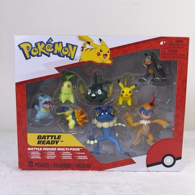 Pokemon Battle Ready Multi-Pack 8 Figures Frogadier Johto Monferno BRAND NEW