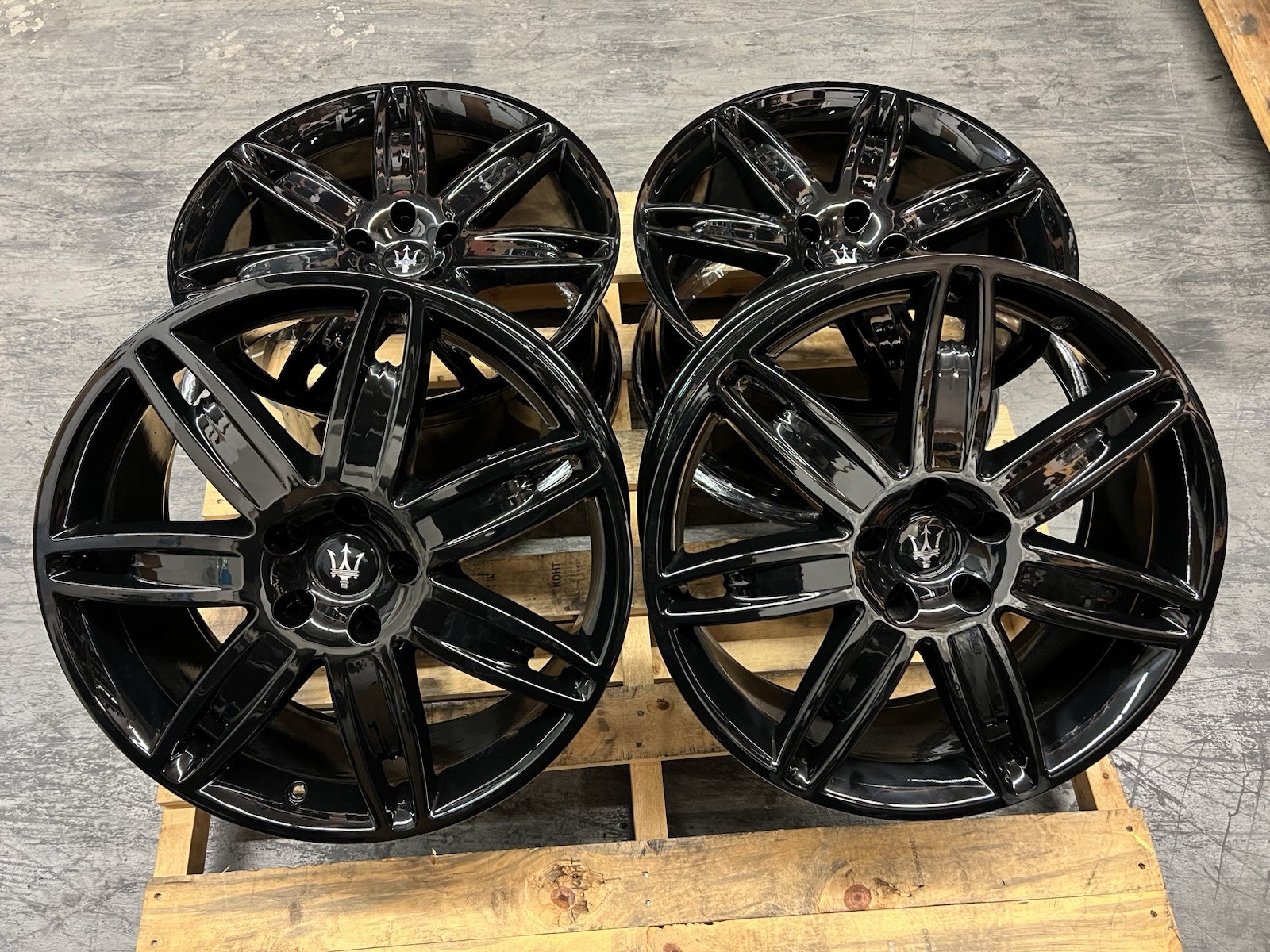 20 MASERATI QUATTROPORTE GHIBLI WHEELS RIMS FACTORY STOCK OEM ORIGINAL 2014-2021